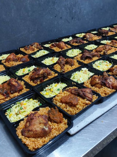 A picture of Nigerian Jollof Rice.