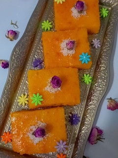 عکسی از دستور کیک شربتی