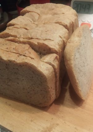 Una foto de Pan de molde integral en amasadora ZERO-GLU de Imetc