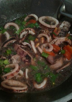 Foto resep Tumis Cumi Sederhana