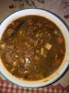 Una foto de Guiso de lentejas