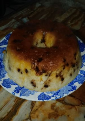 Una foto de Budín de pan🍞