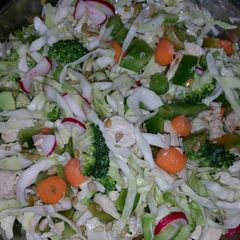 A picture of Asian Chopped Chicken Salad.