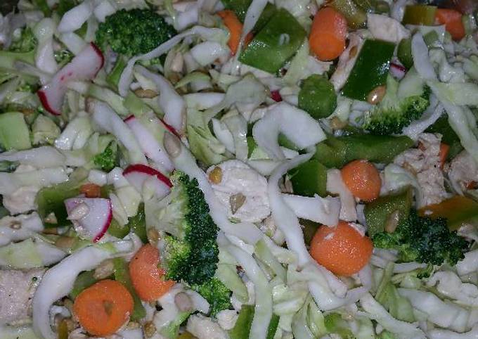 Simple Way to Make Speedy Asian Chopped Chicken Salad