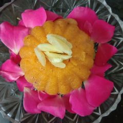 A picture of Rava Kesari.