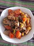 Tofu agridulce- receta vegana