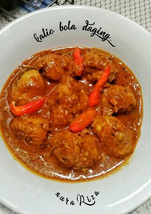 Foto resep Kalio bola daging