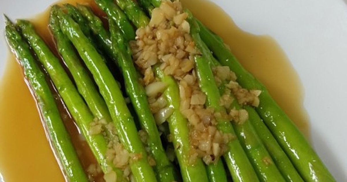 Resep tumis asparagus rumahan enak dan mudah - Cookpad