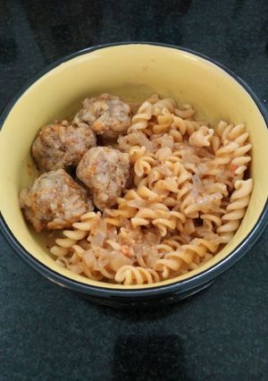 Magyaros húsgolyók gluténmentesen recept fotója