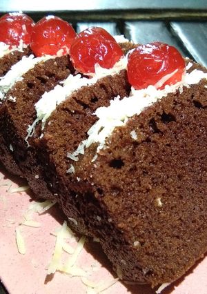 Foto resep Brownies kukus 1 telur (serba 5 sendok)