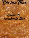 Salsa de cacahuete estilo thai