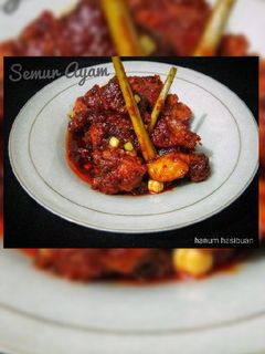 Foto resep Semur Ayam Pedas Manis