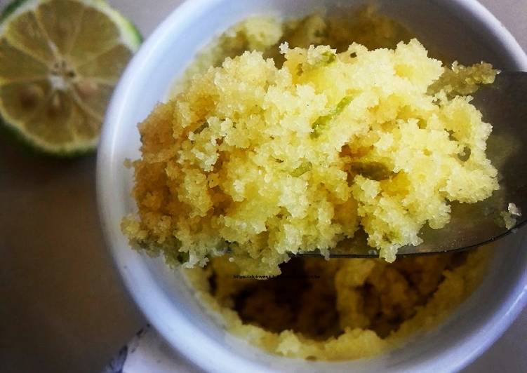 Recipe of Homemade Lemon Zest Mug Cake #mugcakeweek