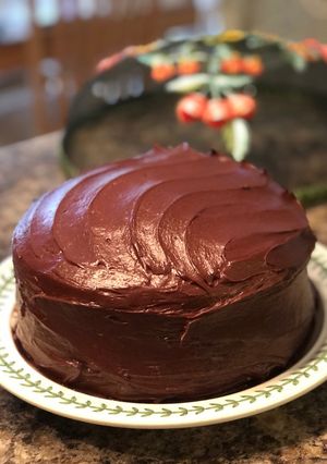 Una foto de La clásica Torta de chocolate de Mamá - mi versión 😋