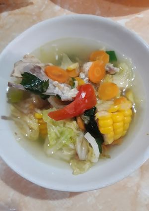 Foto resep Sop ayam sederhana