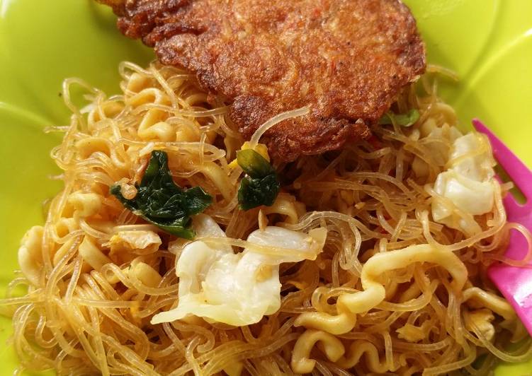 Resep Mie mawut darurat Anti Gagal