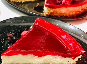 Une photo de Cheesecake aux fruits rouges