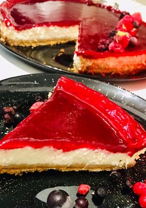 Une photo de Cheesecake aux fruits rouges