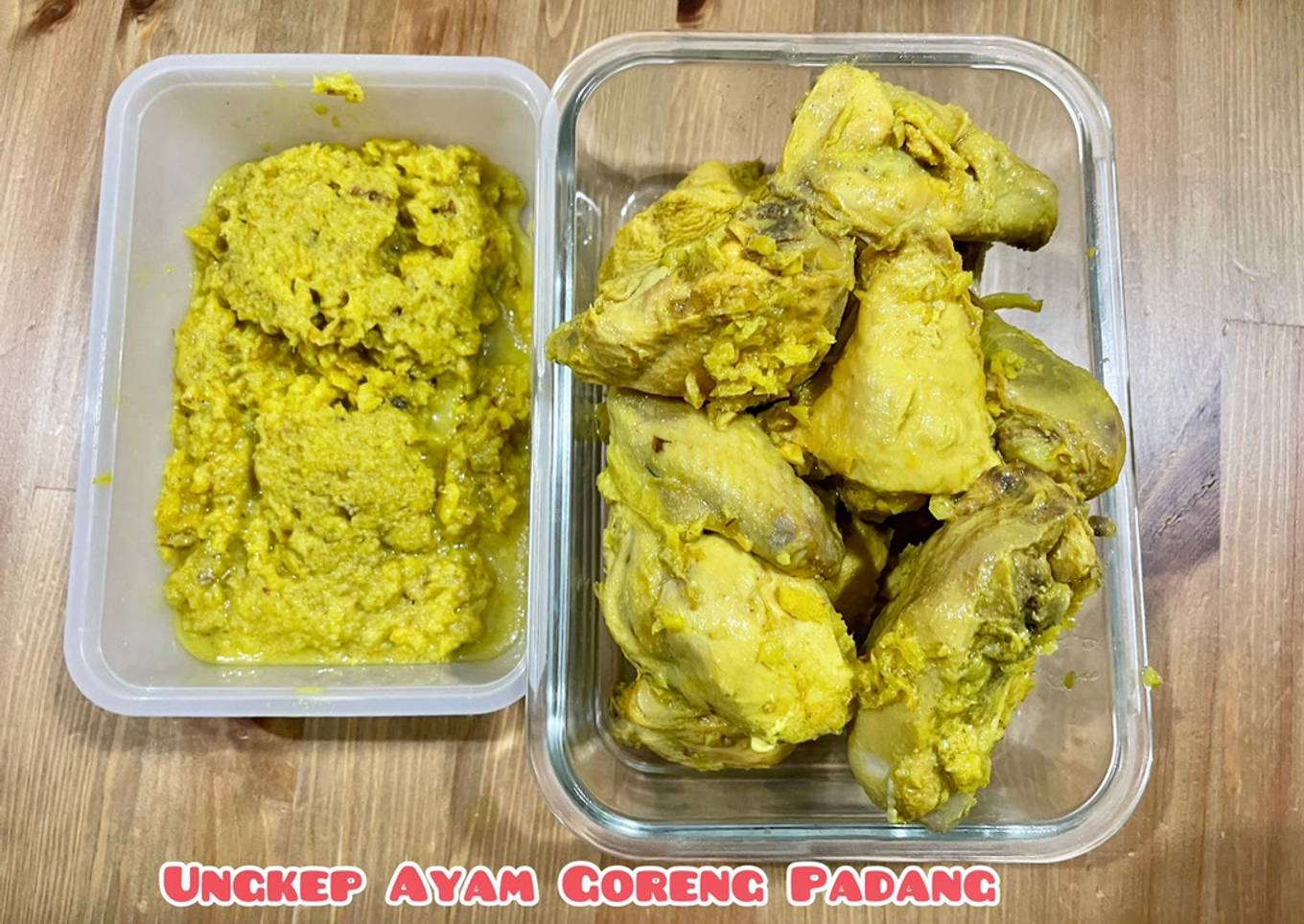 Ungkep Ayam Goreng Padang