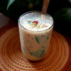 Ramadan Custard Sharbat A picture of Ramadan Custard Sharbat.