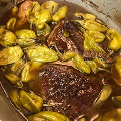 A picture of Italian Beef.