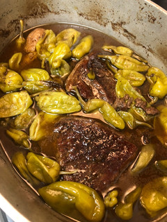 A picture of Italian Beef.