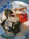 Bobor Daun Singkong dan Rebung