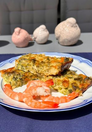 Una foto de Pastel de verduras