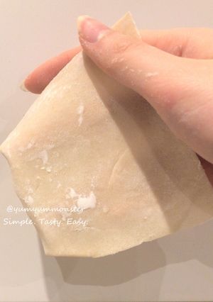A picture of Wonton wrappers.
