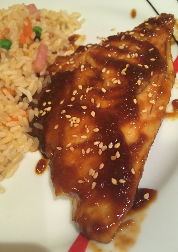 Una foto de Dorada teriyaki