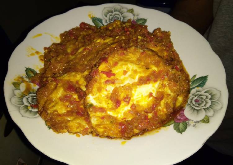 Balado telur ceplok