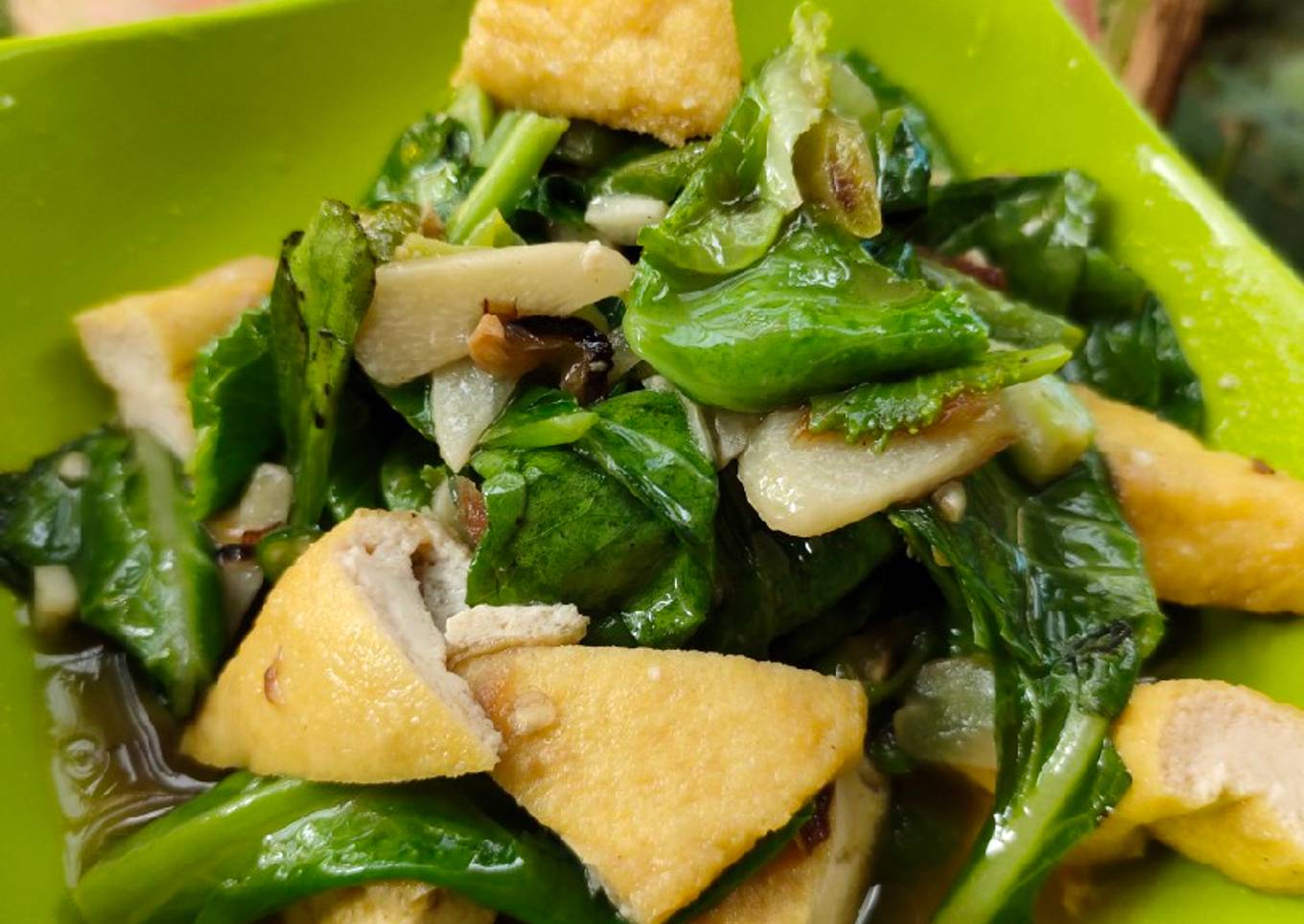 Tumis cuciwis tahu praktis