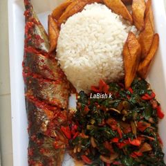 A picture of Red Oil Vegetable/Pepper Sauce.