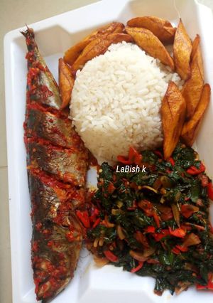 A picture of Red Oil Vegetable/Pepper Sauce.
