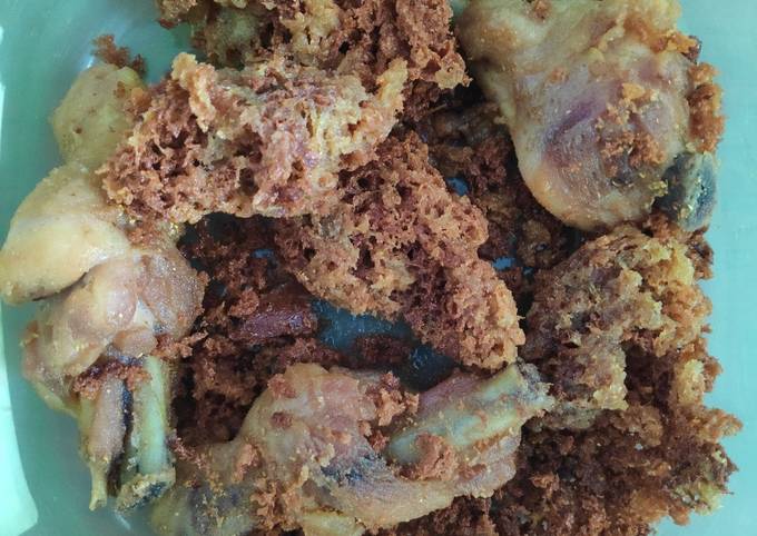 Ayam Goreng Ketumbar Bubuk Simple + Kremesan