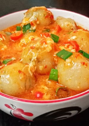 Foto resep Cilok Kuah Pedasss