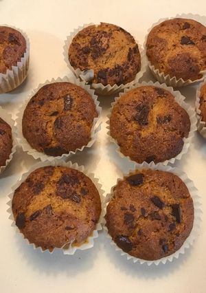 Foto principal de Magdalenas sin gluten y pepitas de chocolate