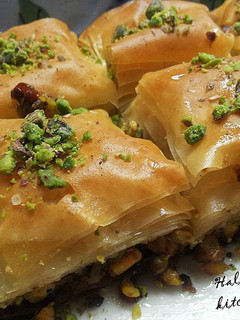 صورة لوصفة جلاش بالفستق الحلبي وصفات بالشيرة