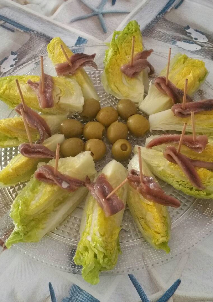 Una foto de Ensalada de cogollos