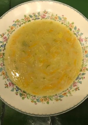 Una foto de Sopa de verduras ralladas - 3
