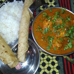 A picture of Zero oil Chicken Masala Gravy.