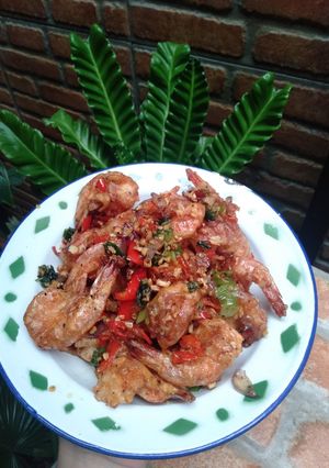 Foto resep # Udang cabai garam