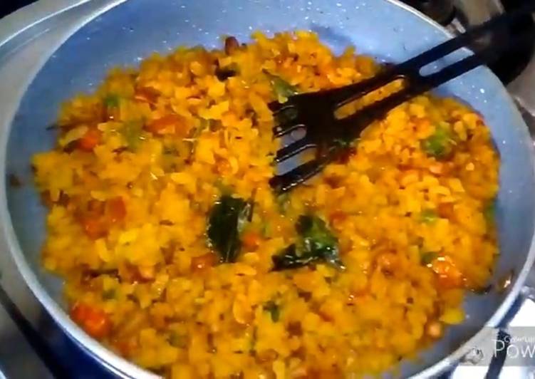 Poha breakfast recipe