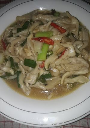 Foto resep Tumis jamur saus tiram