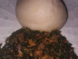 Semo with vegetables stew