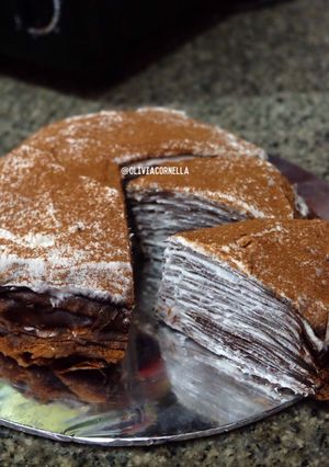 Foto resep Coklat Mille Crepes