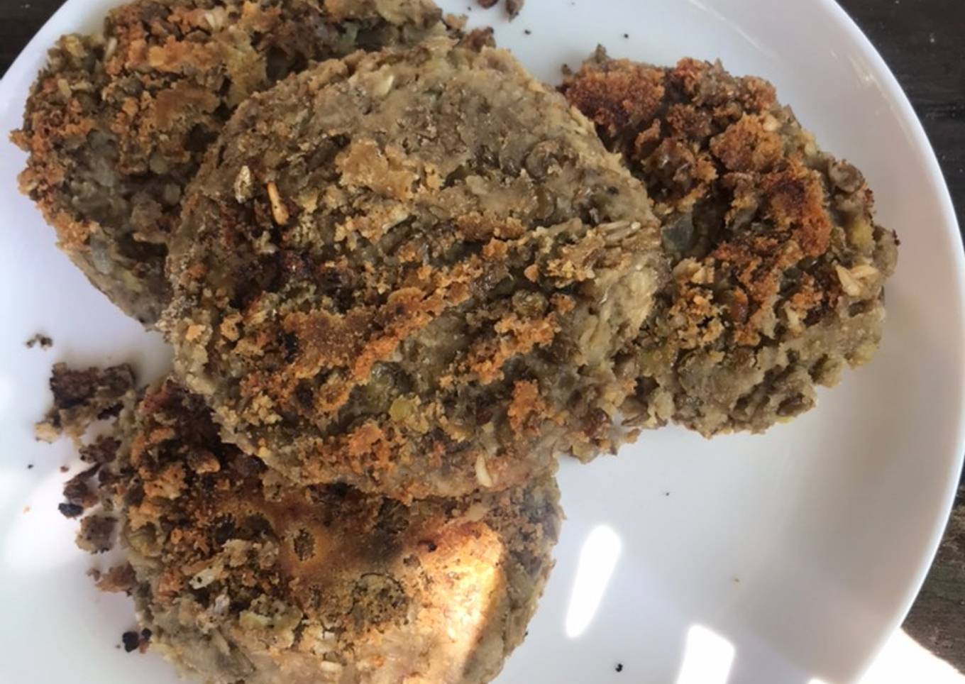 Hamburguesas de lentejas