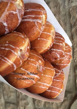 Filled donut ainihin hoton girkin