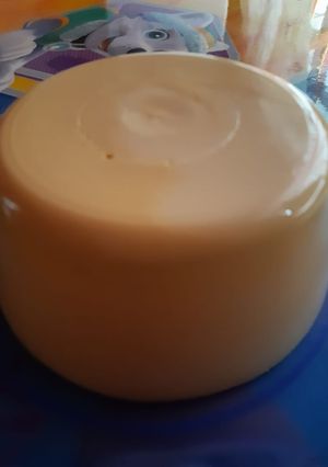 Una foto de Gelatina de mango