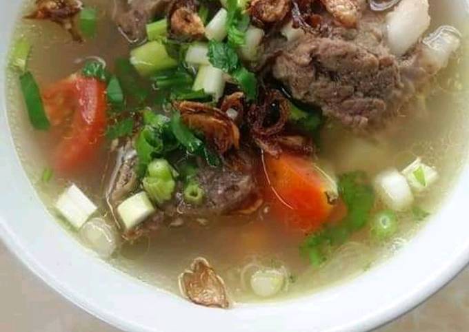 Sop tulang iga sapi